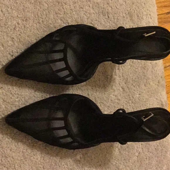 Calvin Klein black dressy fabric shoes - Picture 4 of 8